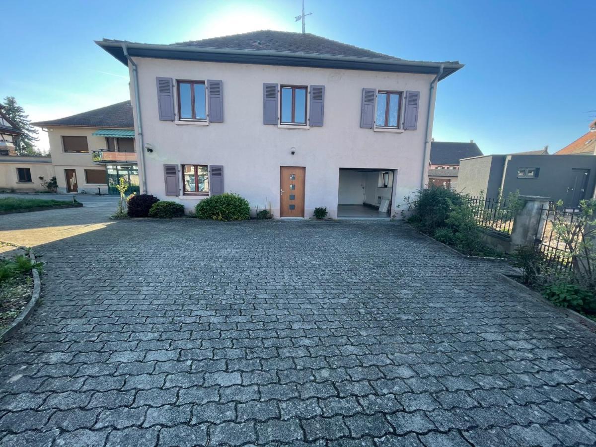 Charmant Appartement 2 Pieces Ostheim Exterior foto