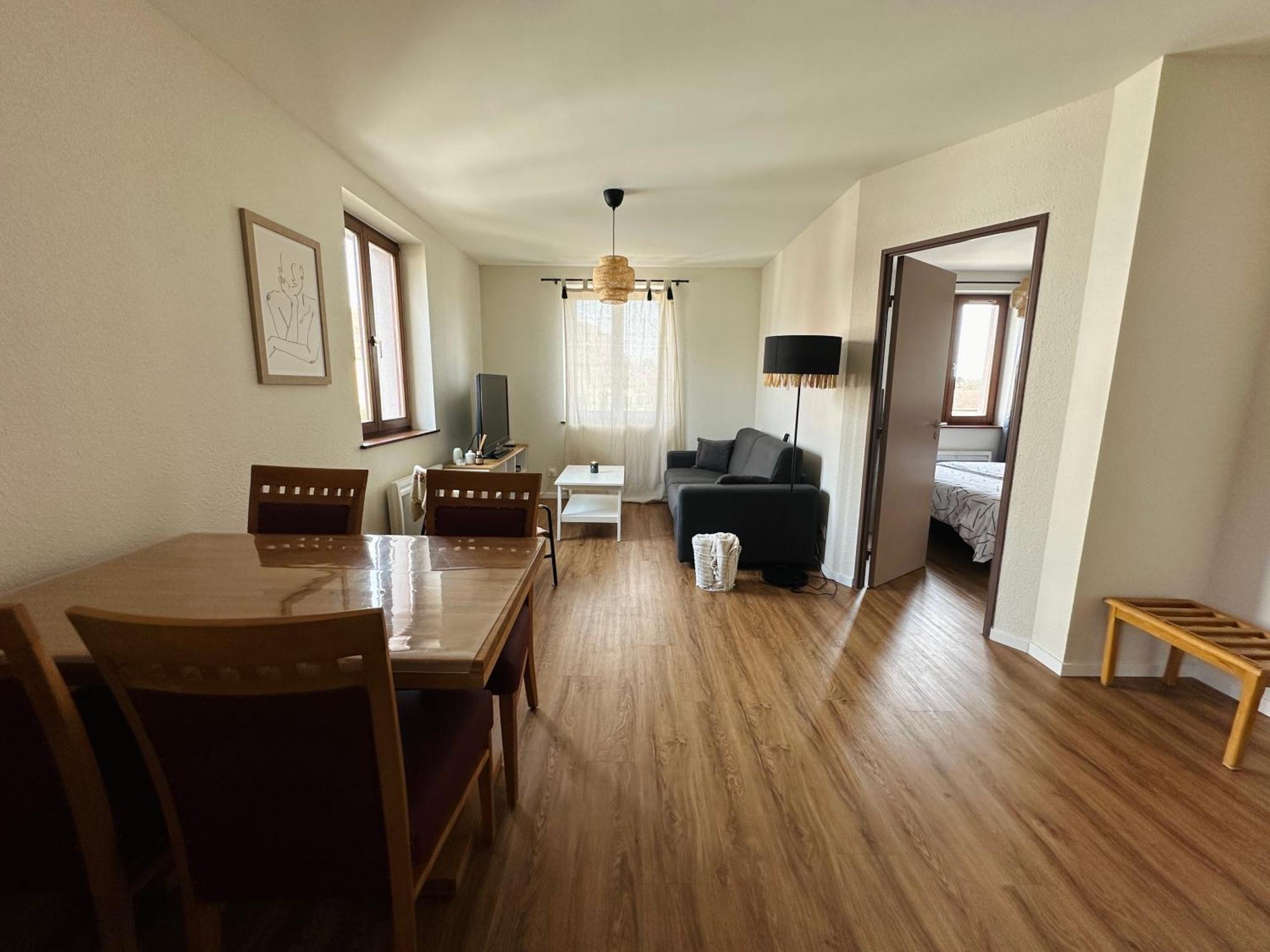 Charmant Appartement 2 Pieces Ostheim Exterior foto